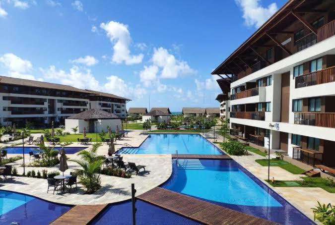 Apartamento Condominio Cupe Beach Living - Beira Mar ปอร์โต จิ กาลินญาส ภายนอก รูปภาพ